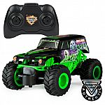 Monster Jam Official Grave Digger Remote Control Truck Toy $7