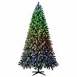 7.5-Ft Evergreen Classics Pre-Lit Twinkly Carolina Spruce Artificial Christmas Tree $115 (Was $300)