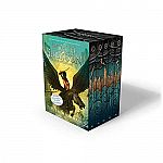 Percy Jackson and the Olympians 5 Book Paperback Boxed Set $14.10