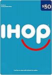 $50 IHOP Gift Card $40