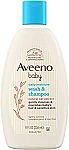 Aveeno Baby Wash & Shampoo for Hair & Body (8 oz) $3