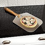 Honey-Can-Do 12x14-Inch Foldable Pizza Peel (Chrome, Wood) $11.80