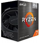 AMD Ryzen 7 5700G 8-Core, 16-Thread Unlocked Desktop Processor with Radeon Graphics $150