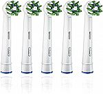 5-Count Oral-B CrossAction Toothbrush Refill Brush Head $13.50
