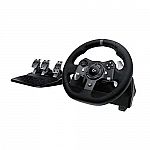 Logitech G920 Driving Force Racing Wheel w/ Pedals $179.99