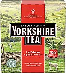 100 Count Yorkshire Tea Taylors of Harrogate $3.79