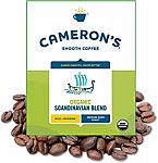 4lb Cameron's Coffee Roasted Whole Bean, Organic Scandinavian Blend $22.20