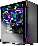 SkyTech Shadow 3.0 Gaming Desktop (Ryzen 5 3600 RTX 2060 1TB SSD, 16GB) $700