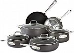 10-Piece All-Clad Ha1 Hard Anodized Cookware Set $329