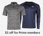 Amazon Prime Members: Under Armour Tees and Polos $11.99 - $16.99