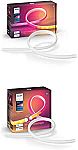 Philips Hue Bluetooth Gradient Smart Lightstrip $122 (51% Off)
