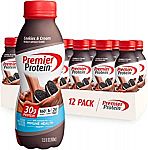 12-pack Premier Protein Shake (various flavors) $17.49