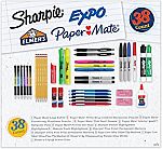 38-Piece School Supplies Variety Pack $14