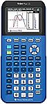 Texas Instruments TI-84 Plus CE Color Graphing Calculator, Bionic Blue $99.99