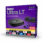 Roku Ultra LT 2021 Streaming Device 4K/HDR/Dolby Vision with Roku Voice Remote $55