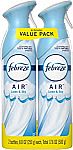 2-Ct Febreze Air Freshener Spray (Linen & Sky) $3.60