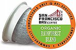 80-Ct San Francisco Bay Coffee OneCUP K-Cup Pods (Various) $18.49