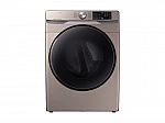 Samsung 7.5 cu. ft. Gas Dryer with Steam Sanitize+ in Champagne $599 (50% off)