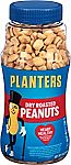 6-pack 16oz Planters Peanuts Snack Nuts, Dry Roast $11 (or $8.90 ymmv)