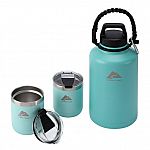 3-Pc Ozark Trail Stainless Steel Vacuum Bottle Tumbler Combo $15