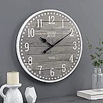 FirsTime & Co. 20" Arlo Gray Wall Clock $8.70 (orig. $50)
