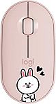 Logitech M350 Bluetooth or 2.4 GHz with USB Mini-Receiver Silent, Slim Computer Mouse $19.99