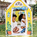 Melissa & Doug Cozy Cottage Fabric Play Tent and Storage Tote $10