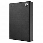 Seagate One Touch Portable 5TB External HD w/ Rescue Data Recovery Service $85