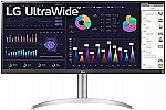 LG 34WQ650-W 34” FHD Monitor $199.99