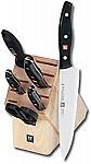 ZWILLING Twin Signature 7-Piece German Knife Set with Block $140 & More