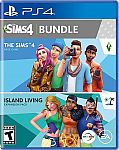 The Sims 4 Plus Island Living Bundle (PS 4/ Xbox One) $10