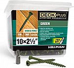 5-lbs Hillman Deck Plus 10 x 2.5" Wood & Fence Deck Screws $18