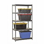 72" Muscle Rack 5-Shelf Steel Storage Shelving Unit $70