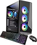 iBUYPOWER Pro Gaming Desktop SlateMR 281a (Ryzen 5 5600G RTX 3060 16GB 500GB SSD) $969
