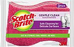 3-Ct Scotch-Brite Brite Delicate Care Scrub Sponge $2.37