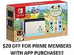 Nintendo Switch: Animal Crossing New Horizons Special Edition $270 & More (Prime Members)