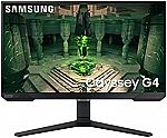 SAMSUNG Odyssey G4 25" FHD Gaming Monitor (LS25BG402ENXGO) $200