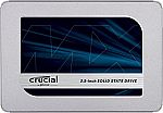 2TB Crucial MX500 2.5" Internal SATA SSD $117