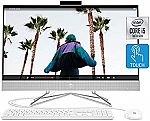 HP 27" Touchscreen All-in-One Desktop (i5-1035G1 12GB 512 GB 27-dp0170, Silver) $996.38