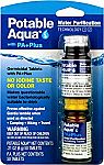 Aqua Water Purification Tablets，2× 50 count Bottles $8.42