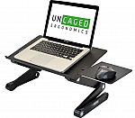 WorkEZ BEST Laptop Adjustable Lap Desk & Cooling Stand $18.99