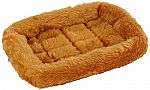 18" MidWest Bolster Pet Bed (Cinnamon) $3.70
