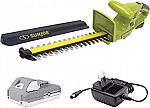 Sun Joe 24V Outdoor Power equipment Sale: Headge Trimmer, Chainsaw, Flashlight, Power Cleaner and more