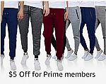 Amazon Prime Members：3PK Men's & Women's Joggers $16.99