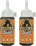 2-Pk Gorilla Glue Waterproof 4 Oz $5.72