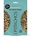 5.5-oz Wonderful Pistachios (No Shells, Sea Salt & Vinegar) $3.90