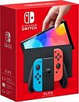 Nintendo Switch (OLED model) w/ Neon Red & Neon Blue Joy-Con $349
