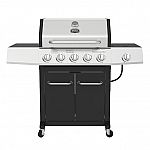 Expert Grill 5-Burner Propane Gas Grill with Side Burner $197