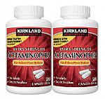 Kirkland Signature Extra Strength Acetaminophen 500mg 1000 Caplets $8 + FS