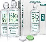 2-Pk 10-oz Bausch + Lomb Biotrue Hydration Plus Contact Lens Solution w/ Lens Case $12